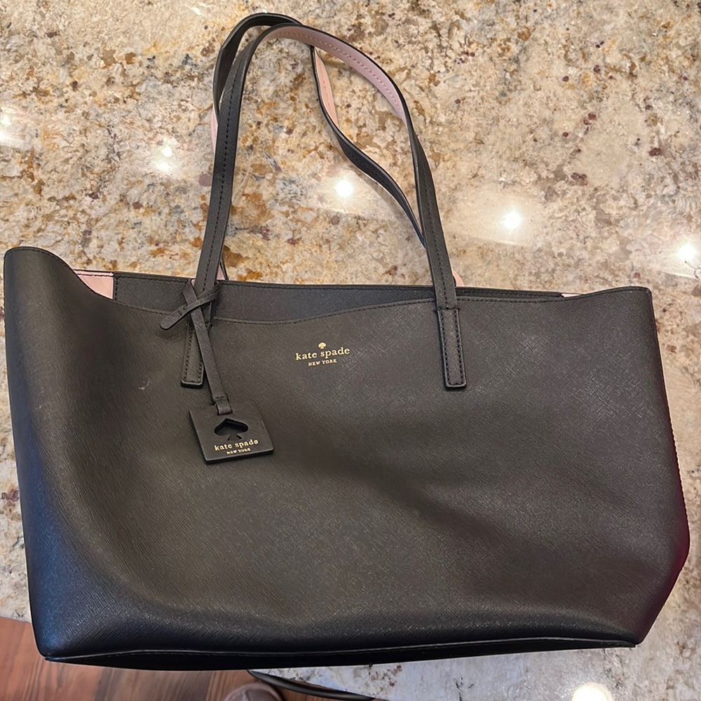 Black Kate Spade tote